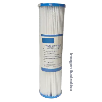 Cartucho plisado 10 slim