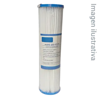 Cartucho plisado 10 slim
